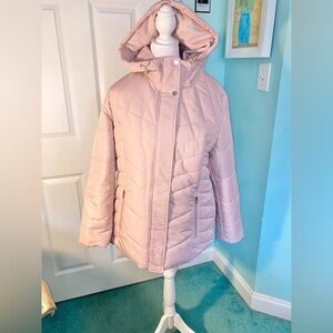 NWOT Light Pink Women’s Puffer Jacket